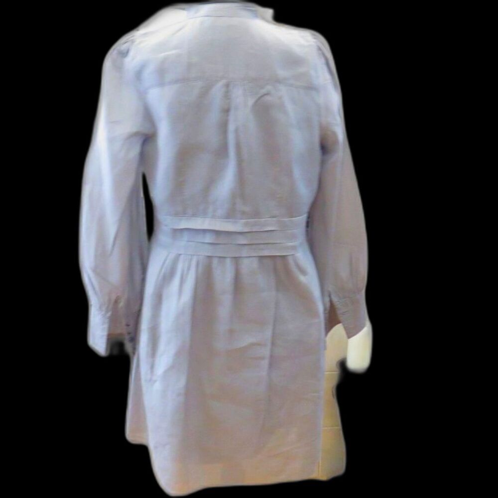 Alice Temperly for Target Victorian Gothic Ruffle Tuxedo Mini Dress Gray 15 EUC - Picture 3 of 11